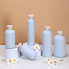 200 ml-500ml de plástico HDPE Shampoo Body Bottle Bottle con giro de la tapa superior
