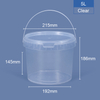5L Bucket PP de grado alimenticio