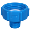 Conector IBC Conector del conector de agua Conector interno S60 x 6 Con conexión de la manguera 1/2 '' 3/4 '' 1 pulgada