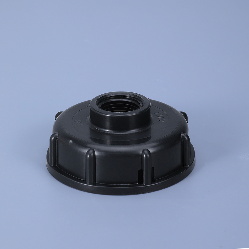 S60X6 Hilo grueso a 1/2 '3/4 ' 1 'Hilo interno accesorios del tanque IBC, adaptador de drenaje de plástico para la válvula de grifo de la manguera (3/4 '')