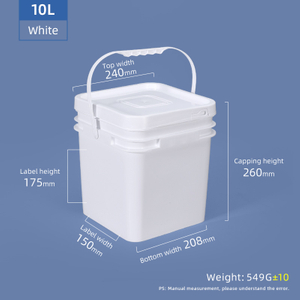 CUBO DE 10L PLATRO
