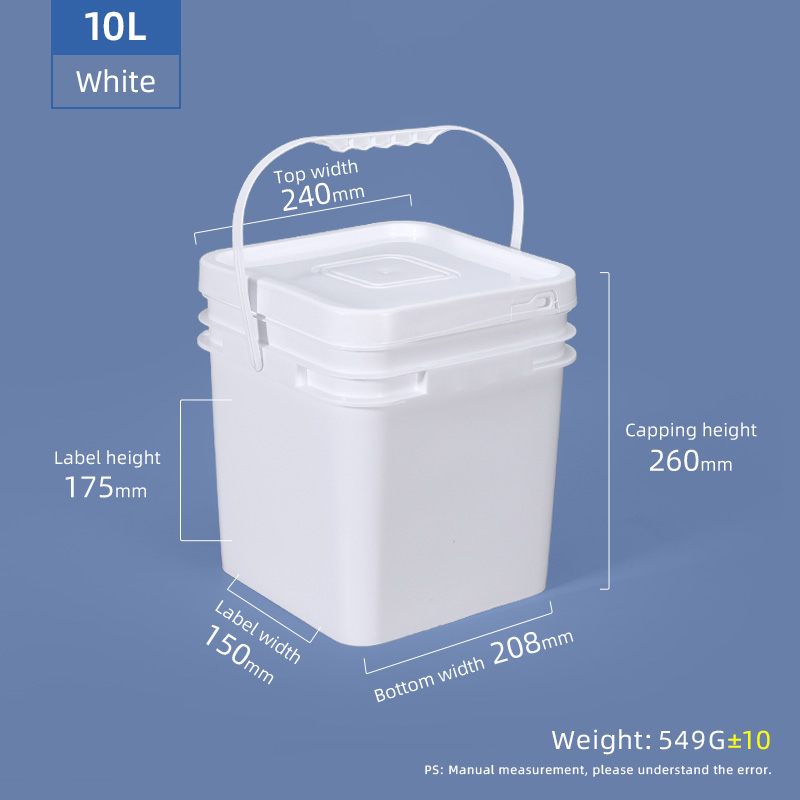 CUBO DE 10L PLATRO