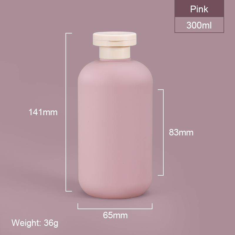 Botella de champú de bomba de 300 ml