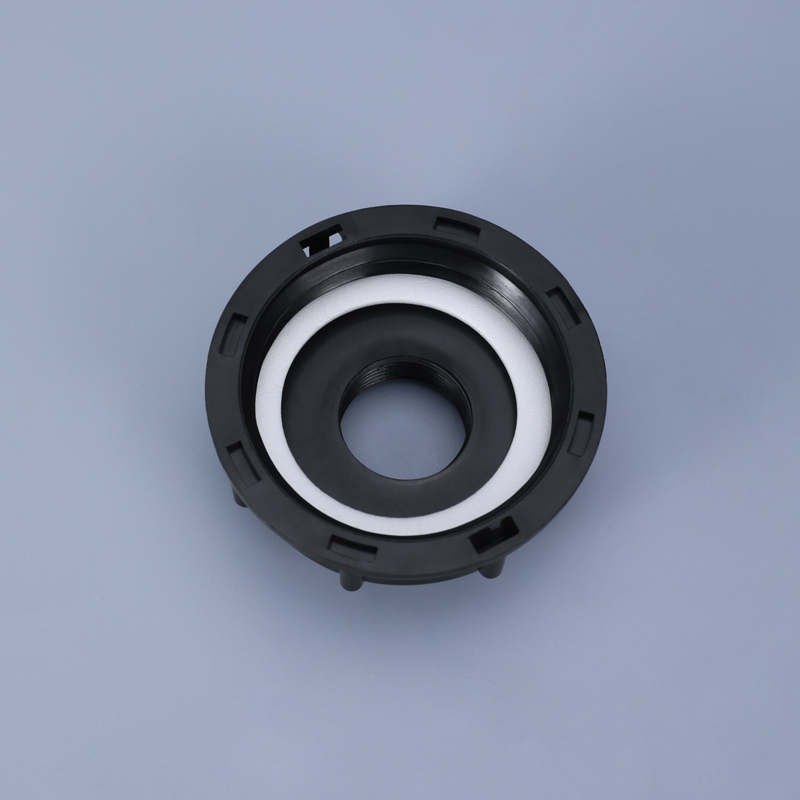 S60X6 Hilo grueso a 1/2 '3/4 ' 1 'Hilo interno accesorios del tanque IBC, adaptador de drenaje de plástico para la válvula de grifo de la manguera (3/4 '')