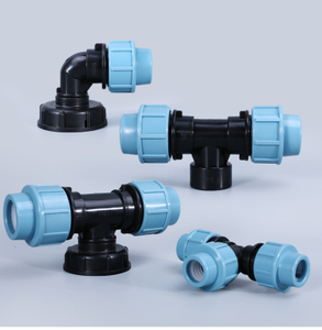 20/25/32 mm Juntas de tubería de tanque de agua IBC 1/2 '' 3/4 '' Codo conectores de agua de jardín rectas conector de manguera de plástico