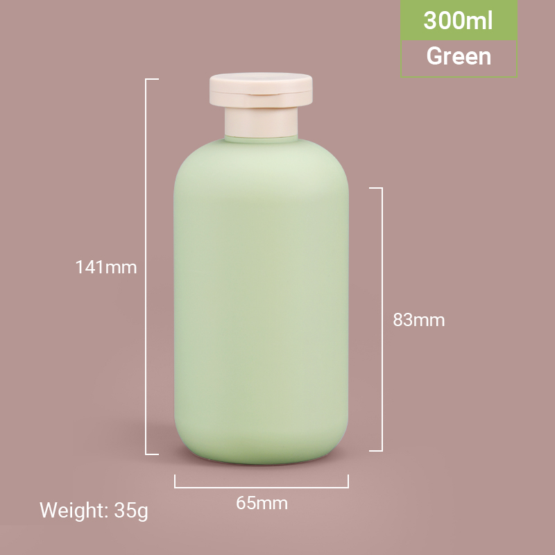 Botella de champú de bomba de 300 ml