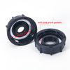 IBC Adaptador Adaptador de 60 mm Hilo grueso 1/2 '3/4 '' 1 pulgada de salida, 275-330 galones con conector de tapón de drenaje para manguera de jardín de tanques de agua para el tanque de agua