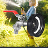 2.36 '' '60x6 Hilo grueso, adaptador de bolso IBC 1/2 hilo femenino de 3/4 pulgadas, conectores de tanque de agua Extensión de la válvula de la manguera de jardín