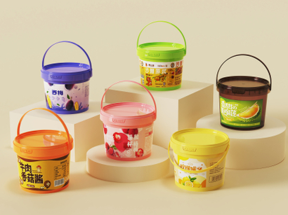 cubo de plástico, botella de plástico, frasco de plástico, paquete cosmético, fabricante de Jerry Can