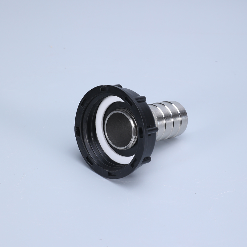 Adaptador de tanque de agua de IBC 1/2 '3/4 ' 1 'Accesorios de tubería de manguera de jardín conector de drenaje S60X6 Rosco grueso