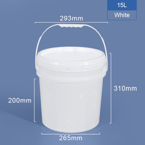CUBO DE PLÁSCO DE 15L CON LID