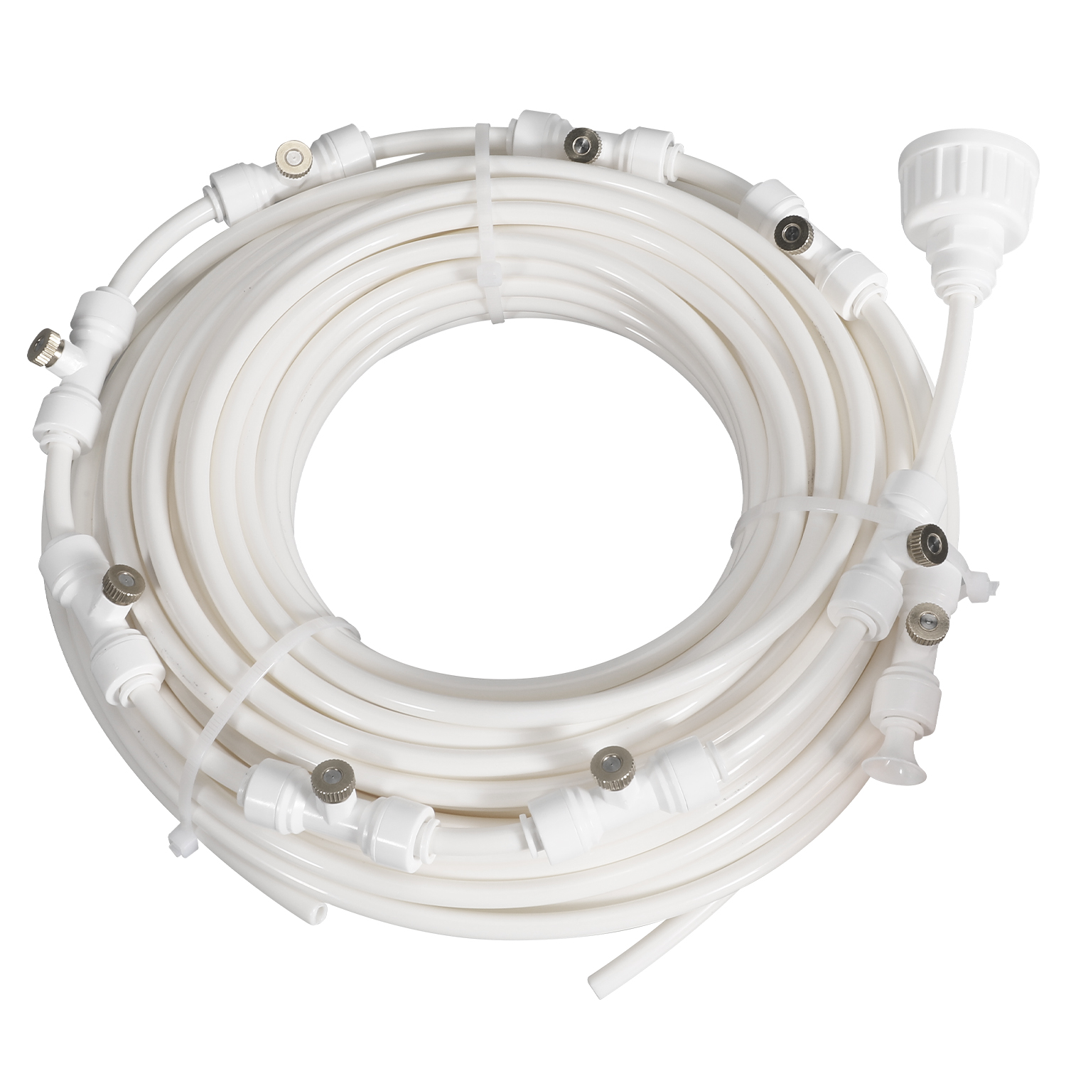 Sistema de microespinkler de enfriamiento de atomización de baja presión al aire libre