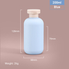 Botella de champú de tapa superior de 200 ml