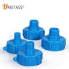Conector IBC Conector del conector de agua Conector interno S60 x 6 Con conexión de la manguera 1/2 '' 3/4 '' 1 pulgada
