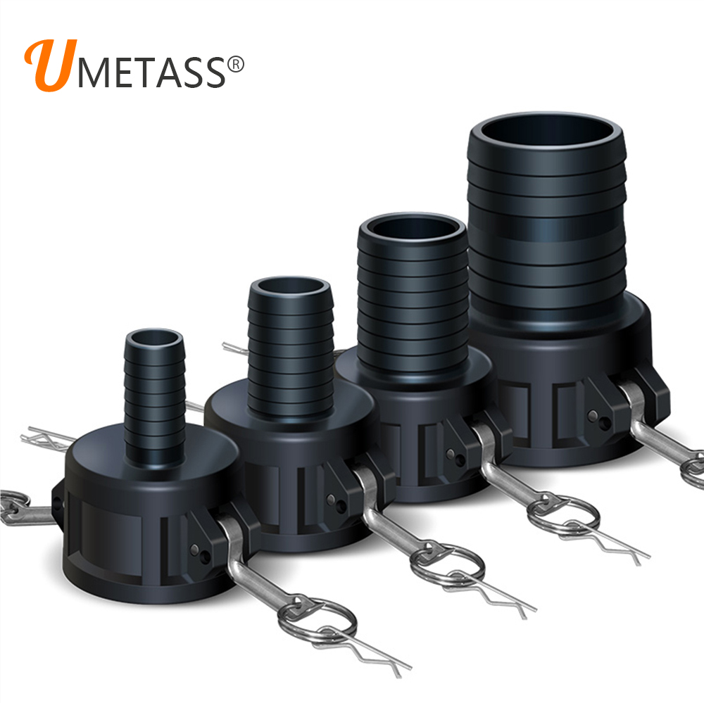 1 pulgada de 1.5 pulgadas 2 pulgadas Camlock Coupler x manguera de manguera
