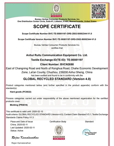  Certificado GRS 