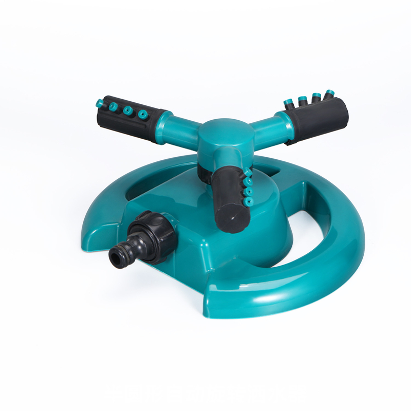 Rociador de agua giratoria automática de 360 ​​grados para riego de césped de jardín