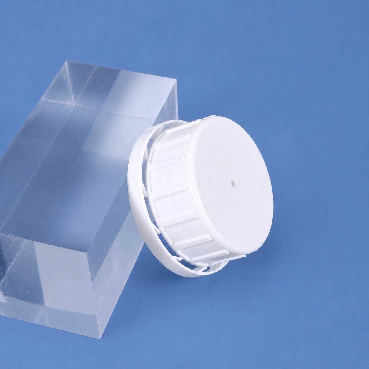 Tapa ventilada de HDPE para bidón de plástico y botella de plástico redonda