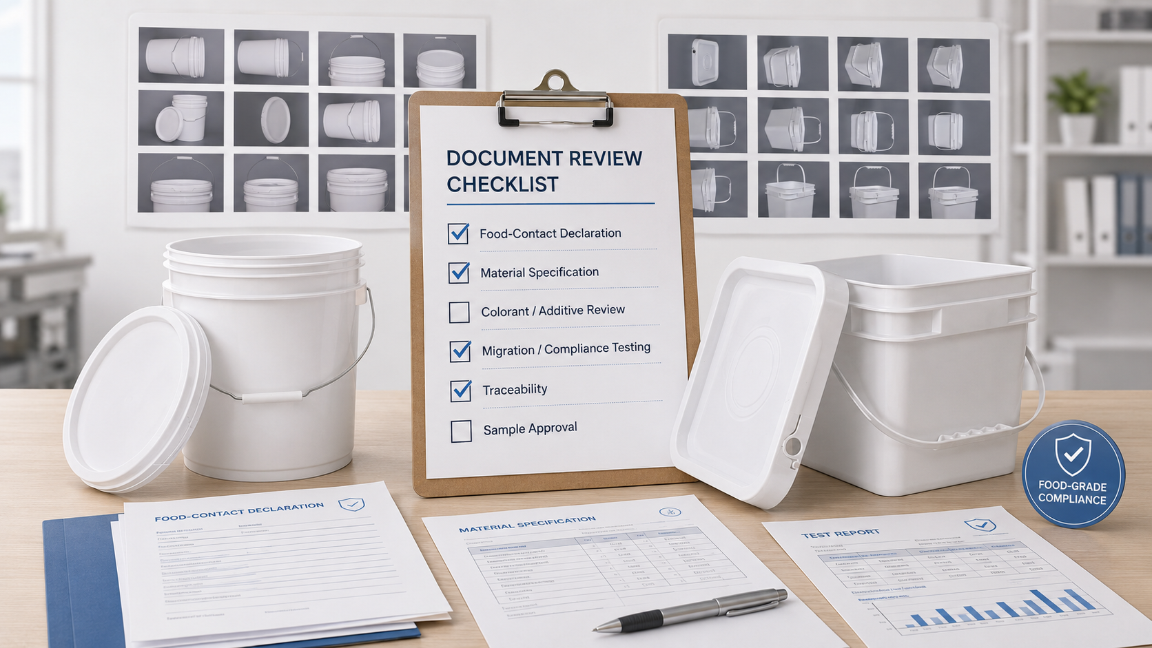 Lista de verificaci&oacute;n de revisi&oacute;n de documentos de embalaje en contacto con alimentos.png