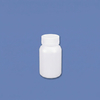 100ml HDPE Wide Mouth Plastic Bottle with Inner Cap Leakproof for Chemical Lab Use