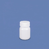 50ml HDPE Wide Mouth Plastic Bottle with Inner Cap Leakproof for Chemical Lab Use